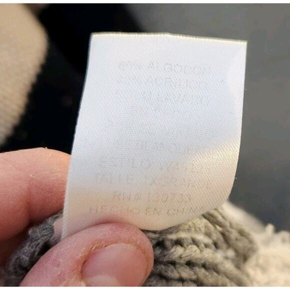 Umgee Long Duster Sweater Open Front Cardigan Tan Cream Black Stripe Womens‎ 1XL - Picture 10 of 10